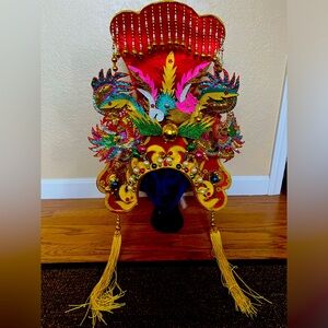 Ceremonial Vietnamese headdress showgirls Vegas